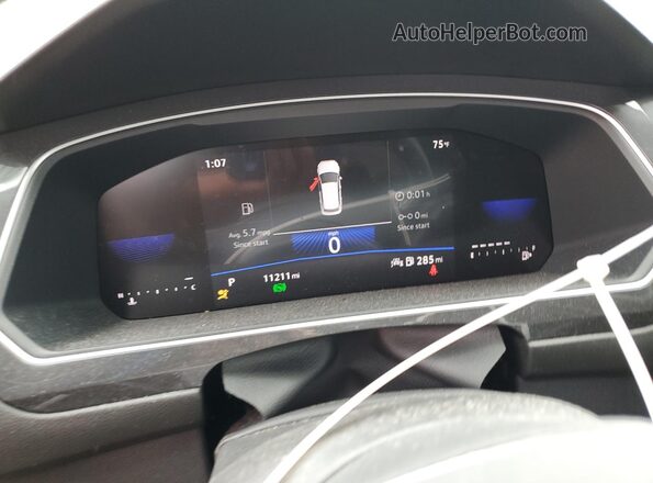 3VVRB7AX0RM058580 2024 VOLKSWAGEN TIGUAN Серый Вид щитка приборов