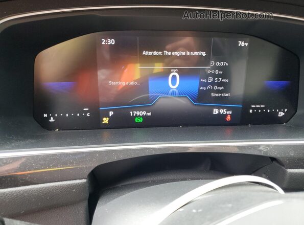 3VVRB7AX1RM127051 2024 VOLKSWAGEN TIGUAN Черный Вид щитка приборов