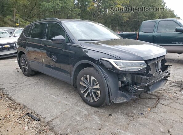 3VVRB7AX1RM127051 2024 VOLKSWAGEN TIGUAN Черный Передняя правая четверть