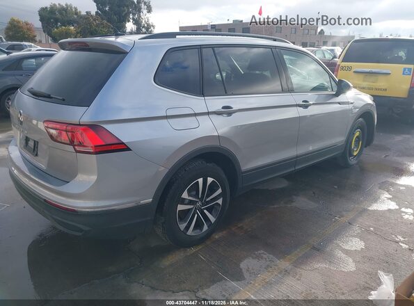 3VVRB7AX2RM048228 2024 VOLKSWAGEN TIGUAN Серебряный Задняя правая четверть