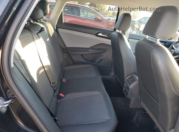 3VVRX7B23NM081706 2022 VOLKSWAGEN TAOS Black Widok wnętrza z tyłu