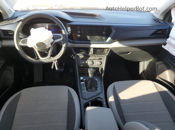 3VVRX7B2XNM006257 2022 VOLKSWAGEN TAOS White Widok deski rozdzielczej