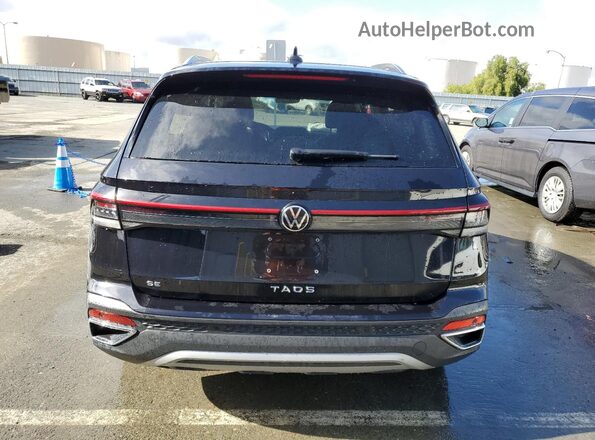 3VVSC7B22SM008559 2025 VOLKSWAGEN TAOS Black Widok z tyłu