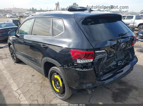 3VVSX7B23NM023855 2022 VOLKSWAGEN TAOS Черный Задняя левая четверть