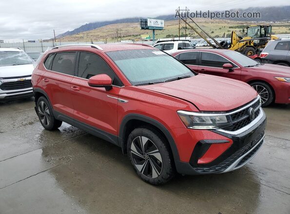 3VVUX7B23RM044333 2024 VOLKSWAGEN TAOS Red წინა მარჯვენა