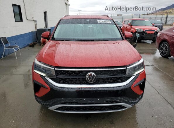 3VVUX7B23RM044333 2024 VOLKSWAGEN TAOS Red წინა ხედი