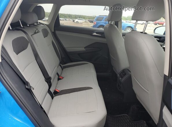 3VVUX7B2XRM074381 2024 VOLKSWAGEN TAOS Blue Սալոնի հետևի տեսք