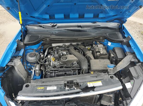 3VVUX7B2XRM074381 2024 VOLKSWAGEN TAOS Blue Շարժիչի բաժամունքի տեսք