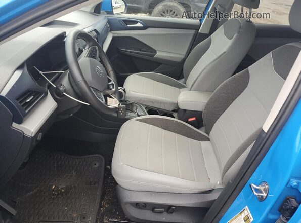 3VVUX7B2XRM074381 2024 VOLKSWAGEN TAOS Blue Սալոնի դիմացի տեսք