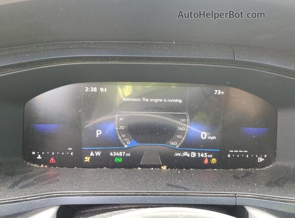3VVUX7B2XRM074381 2024 VOLKSWAGEN TAOS Blue Սարքավորումների վահանակի տեսք