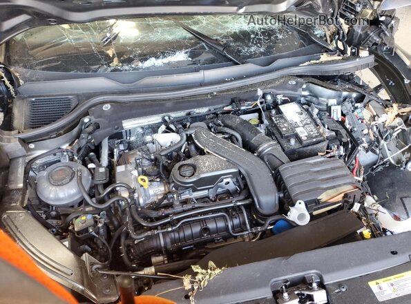 3VVVC7B29SM055407 2025 VOLKSWAGEN TAOS Gray Engine compartment view