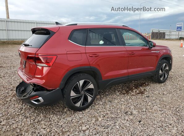 3VVVX7B27RM074231 2024 VOLKSWAGEN TAOS Red უკანა მარჯვენა
