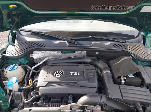 3VW517AT8HM809675 2017 VOLKSWAGEN BEETLE Зеленый 