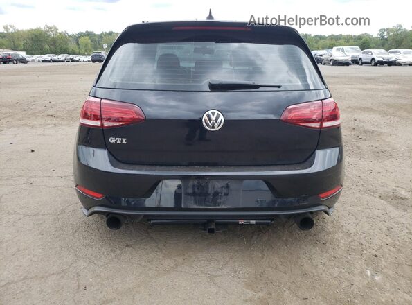 3VW547AU4JM284877 2018 VOLKSWAGEN GTI Black 