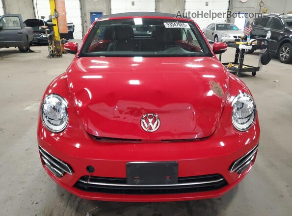 3VW5DAATXJM516614 2018 VOLKSWAGEN BEETLE Red 