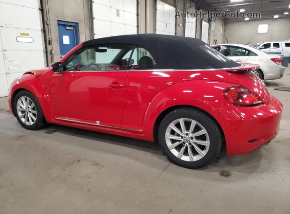 3VW5DAATXJM516614 2018 VOLKSWAGEN BEETLE Red 