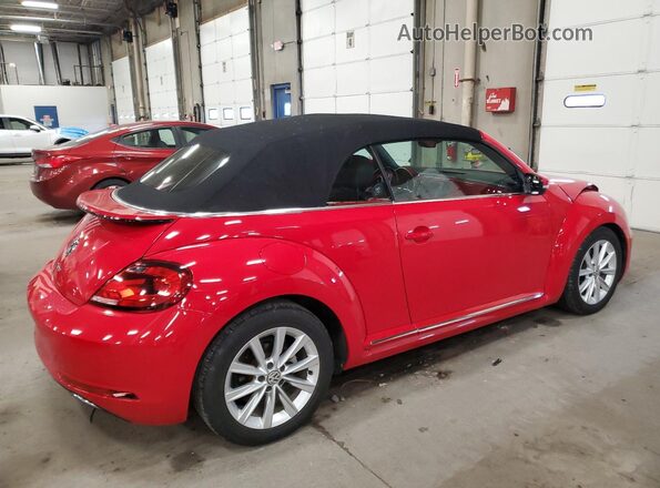 3VW5DAATXJM516614 2018 VOLKSWAGEN BEETLE Red 