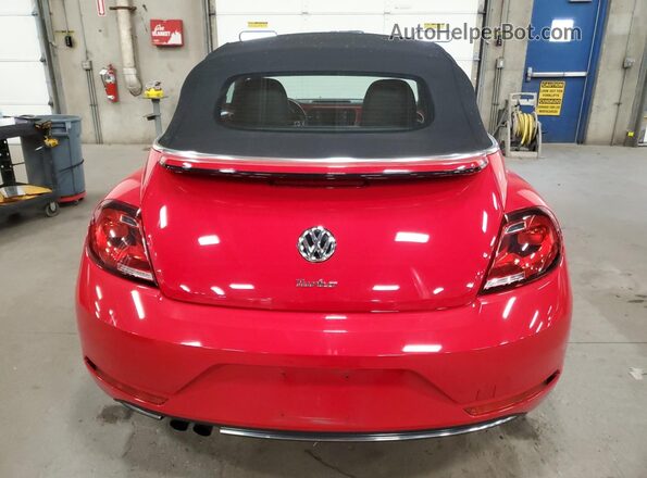 3VW5DAATXJM516614 2018 VOLKSWAGEN BEETLE Red 