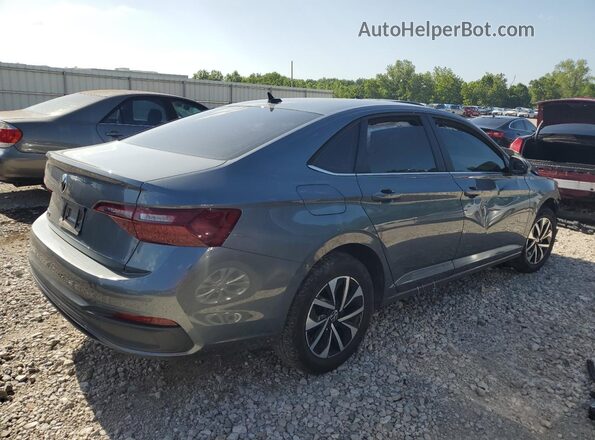 3VW5M7BU3RM093882 2024 VOLKSWAGEN JETTA Серый Задняя правая четверть