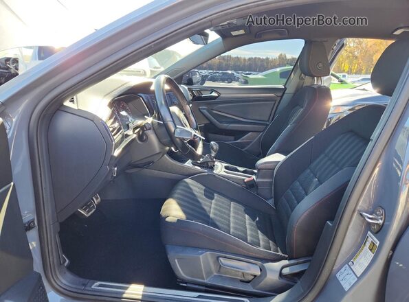 3VW6T7BU2MM034595 2021 VOLKSWAGEN JETTA Gray Widok wnętrza z przodu