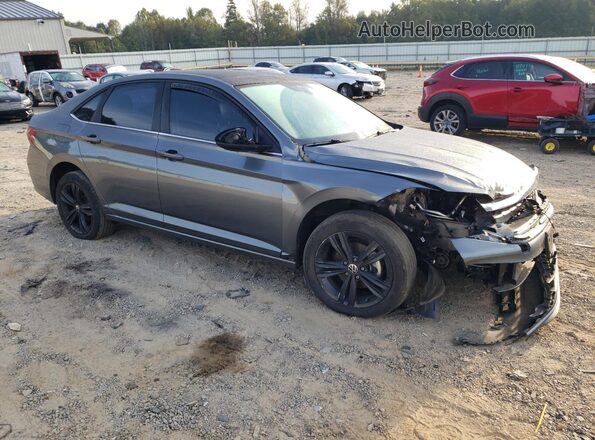 3VW7M7BU5NM003019 2022 VOLKSWAGEN JETTA Gray Передня права чверть