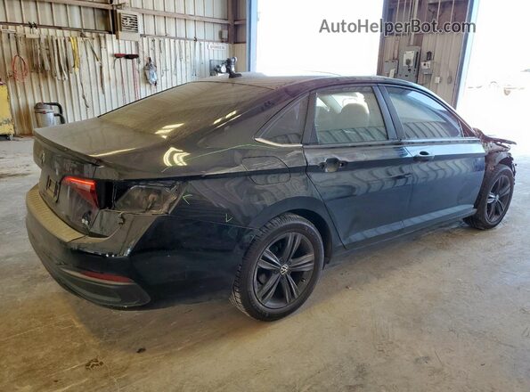 3VW7M7BU5PM003086 2023 VOLKSWAGEN JETTA Black Tył prawy