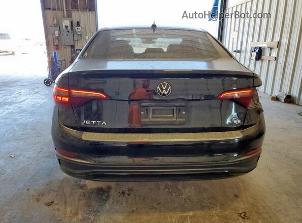 3VW7M7BU5PM003086 2023 VOLKSWAGEN JETTA Black Widok z tyłu