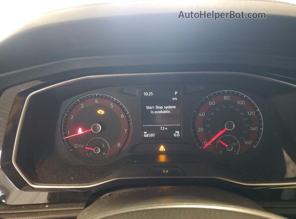 3VWC57BU9LM095230 2020 VOLKSWAGEN JETTA Черный Вид щитка приборов