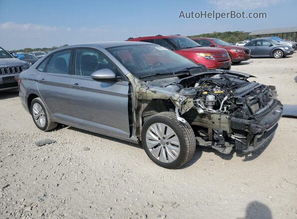 3VWCB7BU7KM184480 2019 VOLKSWAGEN JETTA Silver წინა მარჯვენა