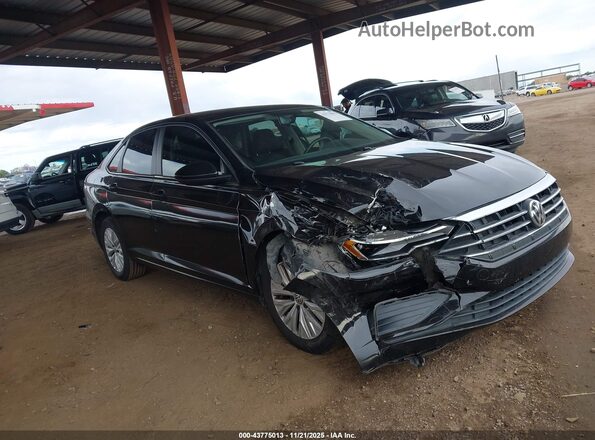 3VWCB7BUXLM019704 2020 VOLKSWAGEN JETTA Black Front view
