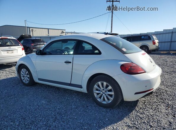 3VWF17AT6HM613447 2017 VOLKSWAGEN BEETLE White Trasero izquierdo