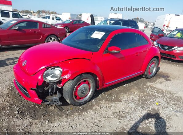 3VWFD7AT2JM704969 2018 VOLKSWAGEN BEETLE Красный Передняя левая четверть