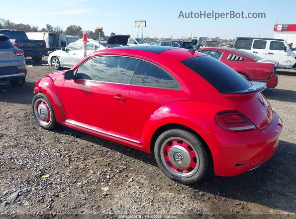 3VWFD7AT2JM704969 2018 VOLKSWAGEN BEETLE Красный Задняя левая четверть