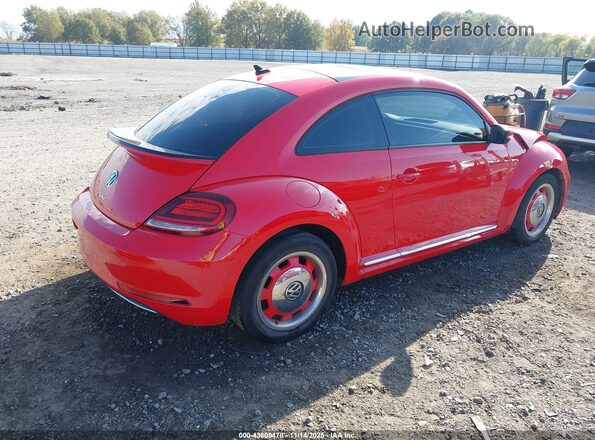 3VWFD7AT2JM704969 2018 VOLKSWAGEN BEETLE Красный Задняя правая четверть