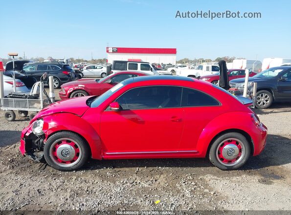 3VWFD7AT2JM704969 2018 VOLKSWAGEN BEETLE Красный Панорамный вид салона 360°