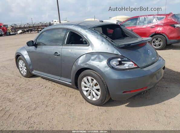3VWFD7AT3JM709064 2018 VOLKSWAGEN BEETLE Gray Rear left