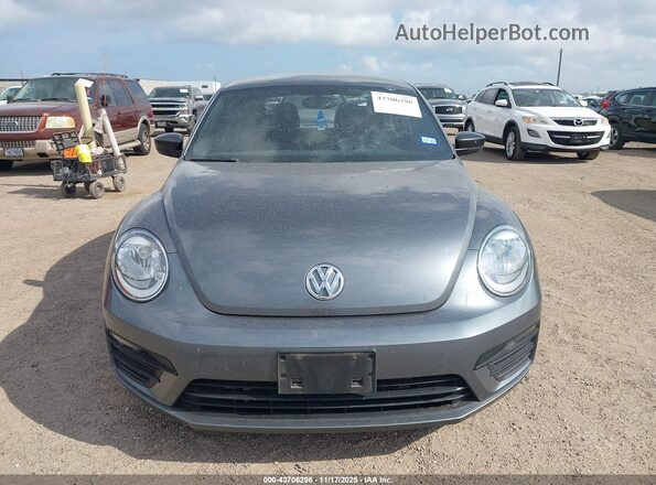 3VWFD7AT3JM709064 2018 VOLKSWAGEN BEETLE Gray Instrument cluster view