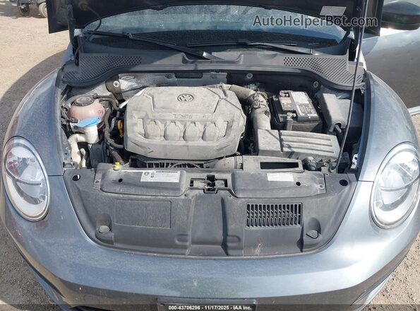 3VWFD7AT3JM709064 2018 VOLKSWAGEN BEETLE Gray Rear view