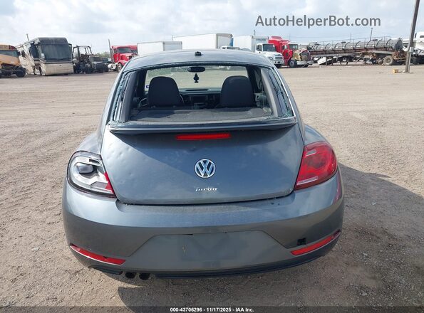 3VWFD7AT3JM709064 2018 VOLKSWAGEN BEETLE Gray 