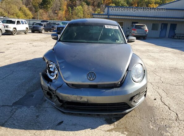 3VWFD7AT3KM716680 2019 VOLKSWAGEN BEETLE Gray 