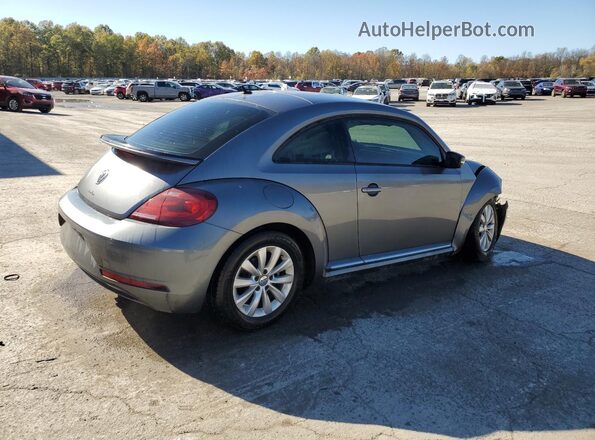 3VWFD7AT3KM716680 2019 VOLKSWAGEN BEETLE Gray 