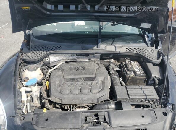 3VWFD7AT8JM714020 2018 VOLKSWAGEN BEETLE Black Widok wnętrza z tyłu