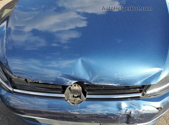 3VWG57AU5MM007357 2021 VOLKSWAGEN GOLF Blue 