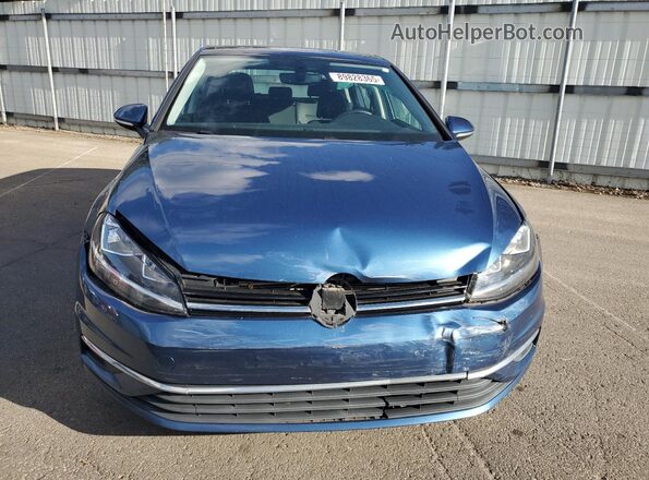 3VWG57AU5MM007357 2021 VOLKSWAGEN GOLF Blue 