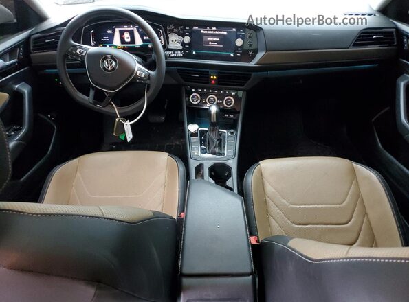3VWG57BU2MM037043 2021 VOLKSWAGEN JETTA White წინა პანელის ხედი