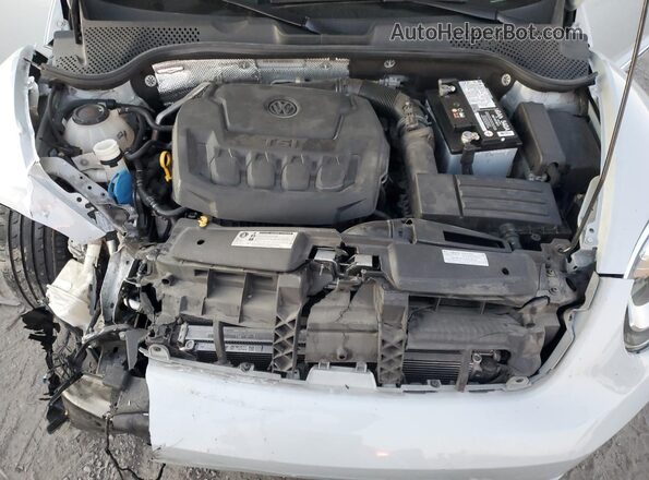 3VWJD7AT6KM706378 2019 VOLKSWAGEN BEETLE White Սալոնի հետևի տեսք