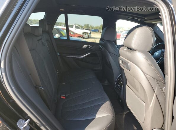 5UXCR6C01P9P19652 2023 BMW X5 Black Vista del compartimento del motor