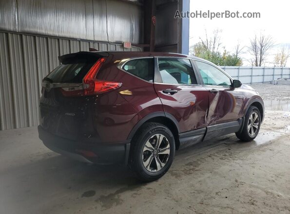 2HKRW6H31KH220745 2019 HONDA CRV Burgundy 