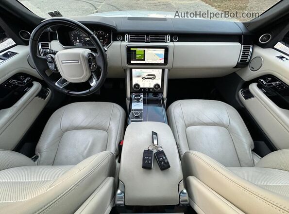 SALGS5RE8KA525544 2019 LAND ROVER RANGE ROVER White Вид задніх сидінь