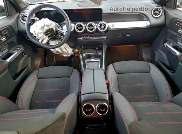 W1N4M4GB4SW385527 2025 MERCEDES-BENZ GLB-CLASS Black Vista del cuadro de instrumentos
